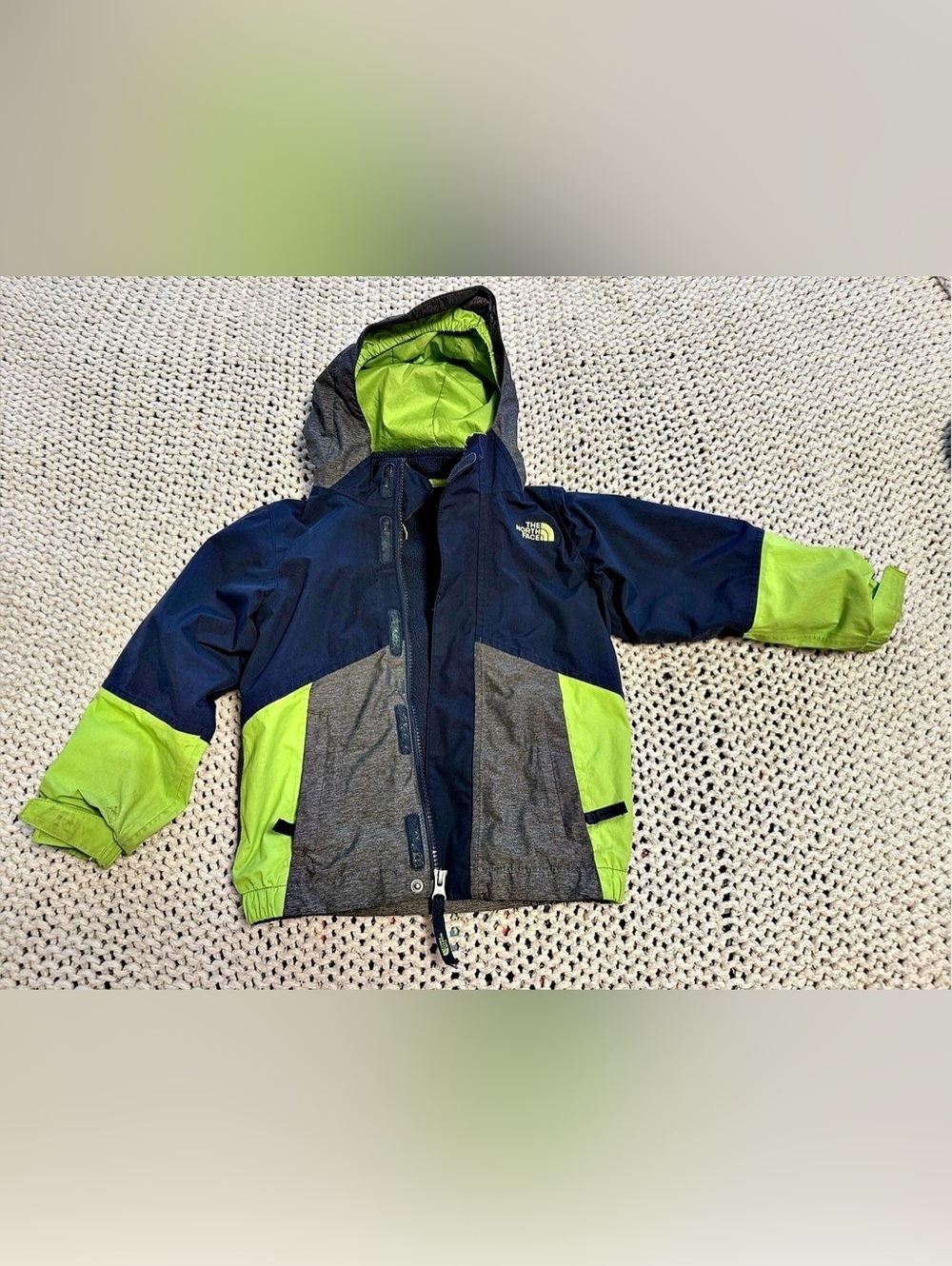 The North Face Toddler Vortex Triclimate Jacket Color Block Boys 4T/4